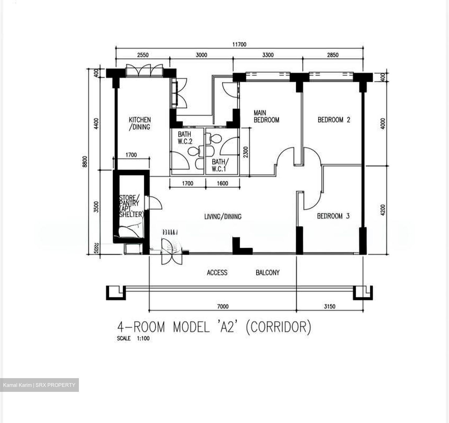 Blk 968 Hougang Avenue 9 (Hougang), HDB 4 Rooms #555846551